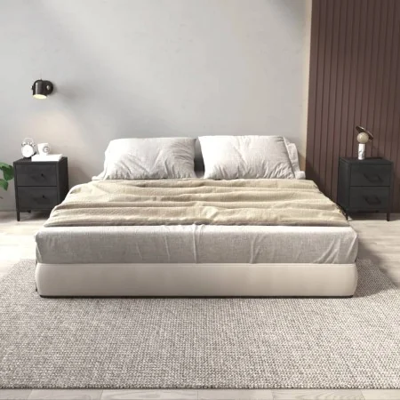 Mesitas de noche 2 uds madera maciza de pino negro 36x30x45 cm by , Nightstands - Ref: Foro24-3120339, Price: 163,37 €, Disco...