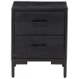 Mesitas de noche 2 uds madera maciza de pino negro 36x30x45 cm by , Nightstands - Ref: Foro24-3120339, Price: 163,37 €, Disco...