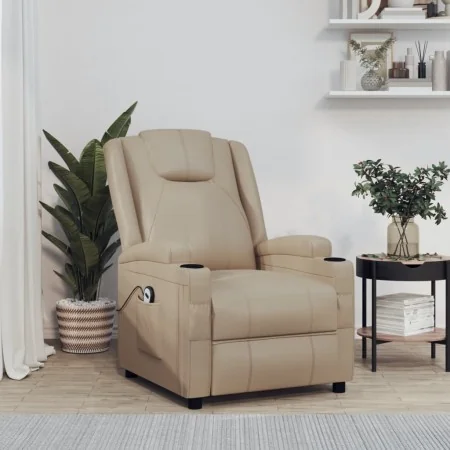 Sillón elevable cuero sintético color capuchino von , Sessel - Ref: Foro24-3124574, Preis: 347,79 €, Rabatt: %