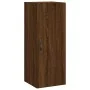 Armario de pared madera ingeniería marrón roble 34,5x34x90 cm de , Aparadores - Ref: Foro24-835001, Precio: 47,75 €, Descuent...