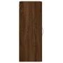 Armario de pared madera ingeniería marrón roble 34,5x34x90 cm de , Aparadores - Ref: Foro24-835001, Precio: 47,75 €, Descuent...