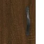 Armario de pared madera ingeniería marrón roble 34,5x34x90 cm de , Aparadores - Ref: Foro24-835001, Precio: 47,75 €, Descuent...