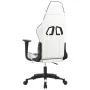 Silla gaming cuero sintético blanco y negro von , Gaming-Stühle - Ref: Foro24-3143697, Preis: 116,37 €, Rabatt: %