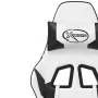 Silla gaming cuero sintético blanco y negro von , Gaming-Stühle - Ref: Foro24-3143697, Preis: 116,37 €, Rabatt: %
