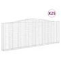 Cestas de gaviones 25 uds forma de arco hierro 400x30x140/160cm de , Maceteros y jardineras - Ref: Foro24-3145863, Precio: 4,...