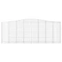 Cestas de gaviones 25 uds forma de arco hierro 400x30x140/160cm de , Maceteros y jardineras - Ref: Foro24-3145863, Precio: 4,...