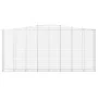 Cestas de gaviones 9 uds forma de arco hierro 400x50x180/200 cm by , Pots and planters - Ref: Foro24-3146015, Price: 2,00 €, ...