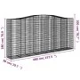 Cestas de gaviones 9 uds forma de arco hierro 400x50x180/200 cm by , Pots and planters - Ref: Foro24-3146015, Price: 2,00 €, ...