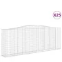 Cestas de gaviones 25 uds forma de arco hierro 400x50x140/160cm by , Pots and planters - Ref: Foro24-3145993, Price: 4,00 €, ...