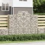 Cestas gaviones 2 uds forma de arco hierro 200x30x160/180 cm by , Pots and planters - Ref: Foro24-3146173, Price: 207,79 €, D...