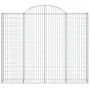 Cestas gaviones 2 uds forma de arco hierro 200x30x160/180 cm by , Pots and planters - Ref: Foro24-3146173, Price: 207,79 €, D...