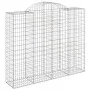 Cestas gaviones 40 uds forma de arco hierro 200x50x160/180 cm by , Pots and planters - Ref: Foro24-3146401, Price: 4,00 €, Di...