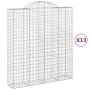 Cestas de gaviones 13 uds forma de arco hierro 200x50x220/240cm by , Pots and planters - Ref: Foro24-3146457, Price: 1,00 €, ...