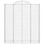 Cestas de gaviones 13 uds forma de arco hierro 200x50x220/240cm by , Pots and planters - Ref: Foro24-3146457, Price: 1,00 €, ...