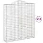 Cestas de gaviones 18 uds forma de arco hierro 200x50x220/240cm by , Pots and planters - Ref: Foro24-3146460, Price: 2,00 €, ...