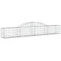 Cestas de gaviones 20 uds forma de arco hierro 300x30x40/60 cm by , Pots and planters - Ref: Foro24-3146481, Price: 1,00 €, D...