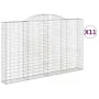 Cestas de gaviones 11 uds forma de arco hierro 300x30x180/200cm by , Pots and planters - Ref: Foro24-3146602, Price: 1,00 €, ...