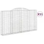 Cestas de gaviones 11 uds forma de arco hierro 300x30x160/180cm by , Pots and planters - Ref: Foro24-3146584, Price: 1,00 €, ...