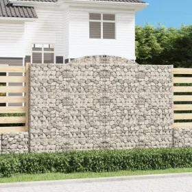 Cestas de gaviones 5 uds forma de arco hierro 300x30x200/220 cm von , Töpfe und Pflanzgefäße - Ref: Foro24-3146614, Preis: 1,...