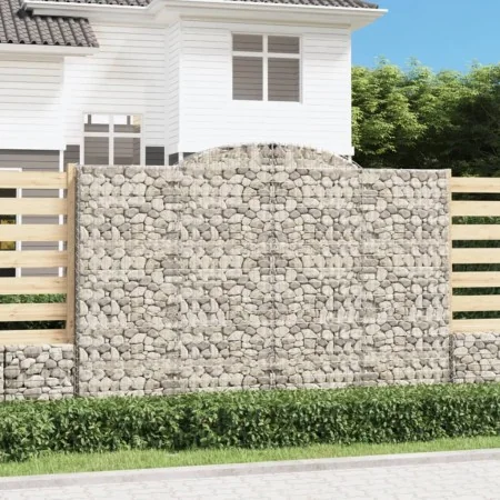 Cestas de gaviones 5 uds forma de arco hierro 300x30x200/220 cm de , Maceteros y jardineras - Ref: Foro24-3146614, Precio: 1,...