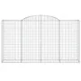 Cestas gaviones 25 uds forma de arco hierro 300x50x160/180 cm by , Pots and planters - Ref: Foro24-3146770, Price: 3,00 €, Di...