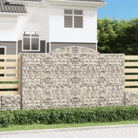 Cestas de gaviones 15 uds forma de arco hierro 300x50x180/200cm de , Maceteros y jardineras - Ref: Foro24-3146785, Precio: 2,...