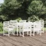 Juego de comedor de jardín 7 piezas madera maciza pino blanco by , Garden sets - Ref: Foro24-3154714, Price: 580,20 €, Discou...