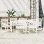 Juego de comedor de jardín 7 piezas madera maciza pino blanco by , Garden sets - Ref: Foro24-3154714, Price: 580,20 €, Discou...