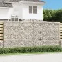 Cestas de gaviones 4 uds forma de arco hierro 400x30x200/220 cm by , Pots and planters - Ref: Foro24-3146933, Price: 994,54 €...