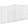 Cestas de gaviones 4 uds forma de arco hierro 400x30x200/220 cm by , Pots and planters - Ref: Foro24-3146933, Price: 994,54 €...