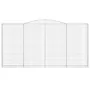 Cestas de gaviones 4 uds forma de arco hierro 400x30x200/220 cm by , Pots and planters - Ref: Foro24-3146933, Price: 994,54 €...