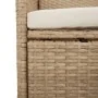 Set comedor de jardín 5 pzas con cojines ratán sintético beige by , Garden sets - Ref: Foro24-3157568, Price: 533,88 €, Disco...