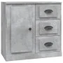 Aparadores 3 piezas madera contrachapada gris hormigón by , Sideboards - Ref: Foro24-3185291, Price: 316,62 €, Discount: %