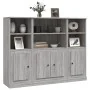 Aparador alto 3 piezas madera contrachapada gris Sonoma von , Sideboards - Ref: Foro24-3185309, Preis: 205,58 €, Rabatt: %