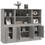 Aparador alto 3 piezas madera contrachapada gris Sonoma von , Sideboards - Ref: Foro24-3185309, Preis: 205,58 €, Rabatt: %