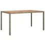 Set comedor de jardín 5 piezas con cojines ratán sintético gris von , Gartensets - Ref: Foro24-3187366, Preis: 454,22 €, Raba...