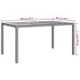 Set comedor de jardín 5 piezas con cojines ratán sintético gris von , Gartensets - Ref: Foro24-3187366, Preis: 454,22 €, Raba...