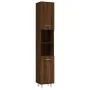 Set de muebles de baño 4 pzas madera contrachapada marrón roble de , Muebles de baño - Ref: Foro24-3187614, Precio: 238,50 €,...