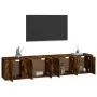 Set de muebles de TV 4 pzas madera contrachapada roble ahumado von , TV-Möbel - Ref: Foro24-3188435, Preis: 120,46 €, Rabatt: %