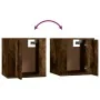 Set de muebles de TV 4 pzas madera contrachapada roble ahumado von , TV-Möbel - Ref: Foro24-3188435, Preis: 120,46 €, Rabatt: %