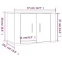 Set de muebles de TV 4 pzas madera contrachapada roble ahumado von , TV-Möbel - Ref: Foro24-3188435, Preis: 120,46 €, Rabatt: %