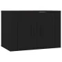 Set de muebles para TV 2 piezas madera contrachapada negro de , Muebles TV - Ref: Foro24-3188719, Precio: 102,32 €, Descuento: %