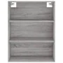 Aparador alto madera contrachapada gris sonoma 69,5x34x180 cm von , Sideboards - Ref: Foro24-3189291, Preis: 140,66 €, Rabatt: %