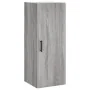 Aparador alto madera contrachapada gris Sonoma 34,5x34x180 cm by , Sideboards - Ref: Foro24-3198863, Price: 124,21 €, Discoun...