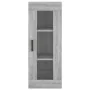 Aparador alto madera contrachapada gris Sonoma 34,5x34x180 cm de , Aparadores - Ref: Foro24-3199239, Precio: 124,00 €, Descue...