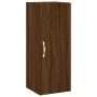 Aparador alto madera contrachapada roble marrón 34,5x34x180 cm by , Sideboards - Ref: Foro24-3198840, Price: 110,87 €, Discou...
