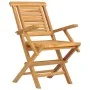 Sillas de jardín plegables 4 uds madera maciza teca 56x63x90 cm de , Sillas de jardín - Ref: Foro24-3155049, Precio: 363,67 €...