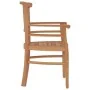 Juego de comedor para jardín 5 piezas madera maciza de teca de , Conjuntos de jardín - Ref: Foro24-3155773, Precio: 662,21 €,...
