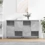 Aparadores 2 uds madera contrachapada gris hormigón von , Sideboards - Ref: Foro24-3190121, Preis: 111,67 €, Rabatt: %