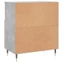Aparadores 2 uds madera contrachapada gris hormigón von , Sideboards - Ref: Foro24-3190121, Preis: 111,67 €, Rabatt: %